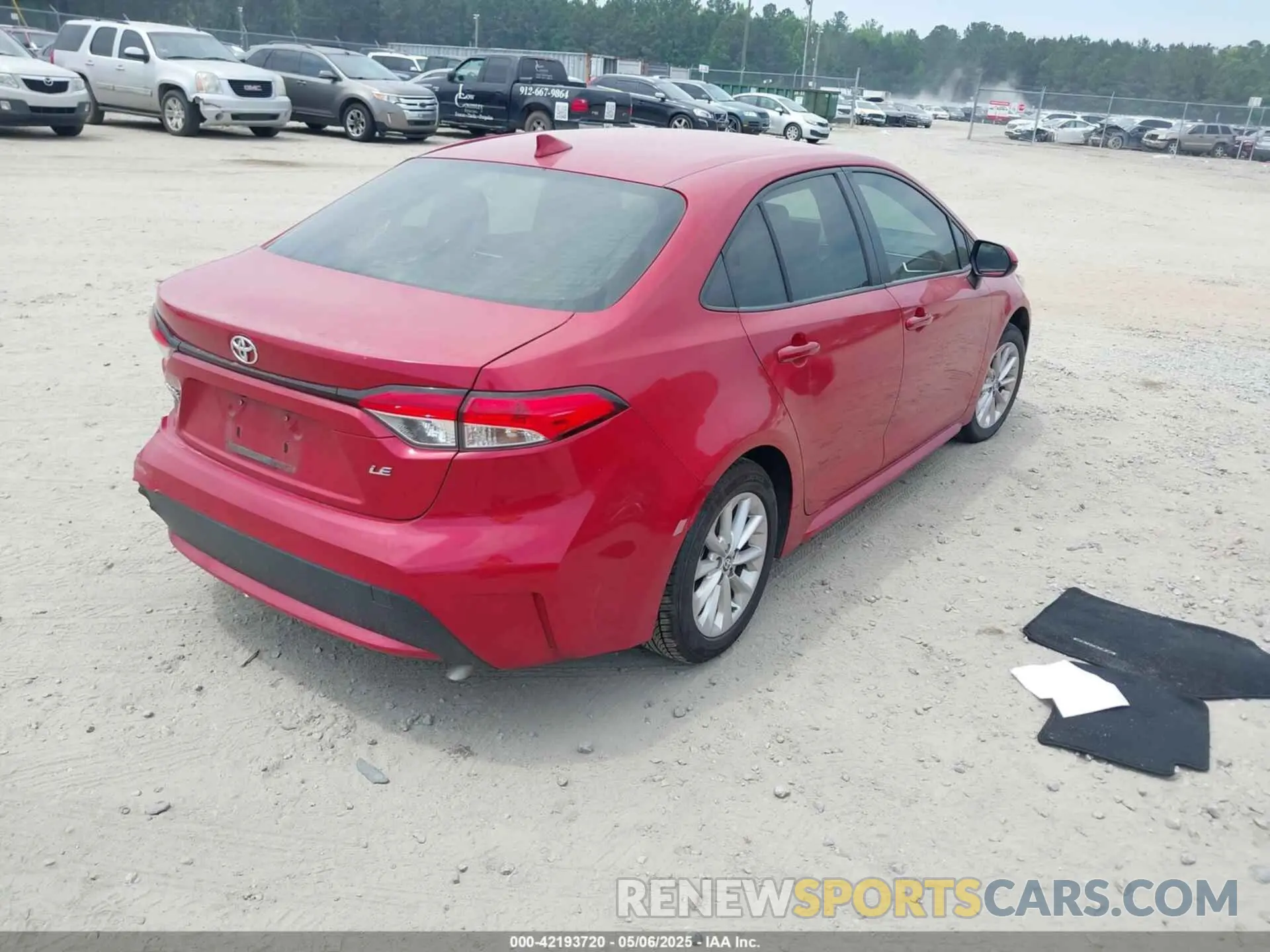 4 fotografías del automóvil dañado JTDVPMAE5MJ162757 TOYOTA COROLLA 2021