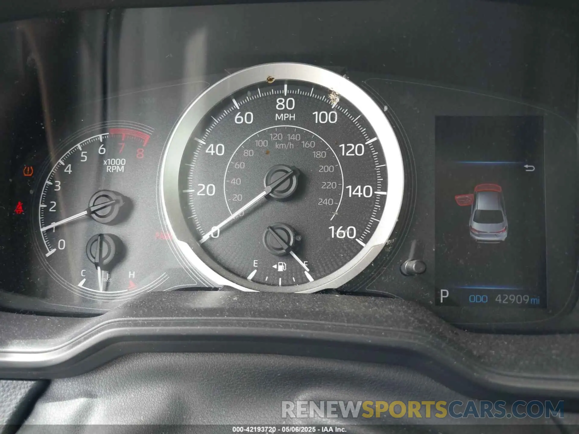 7 fotografías del automóvil dañado JTDVPMAE5MJ162757 TOYOTA COROLLA 2021