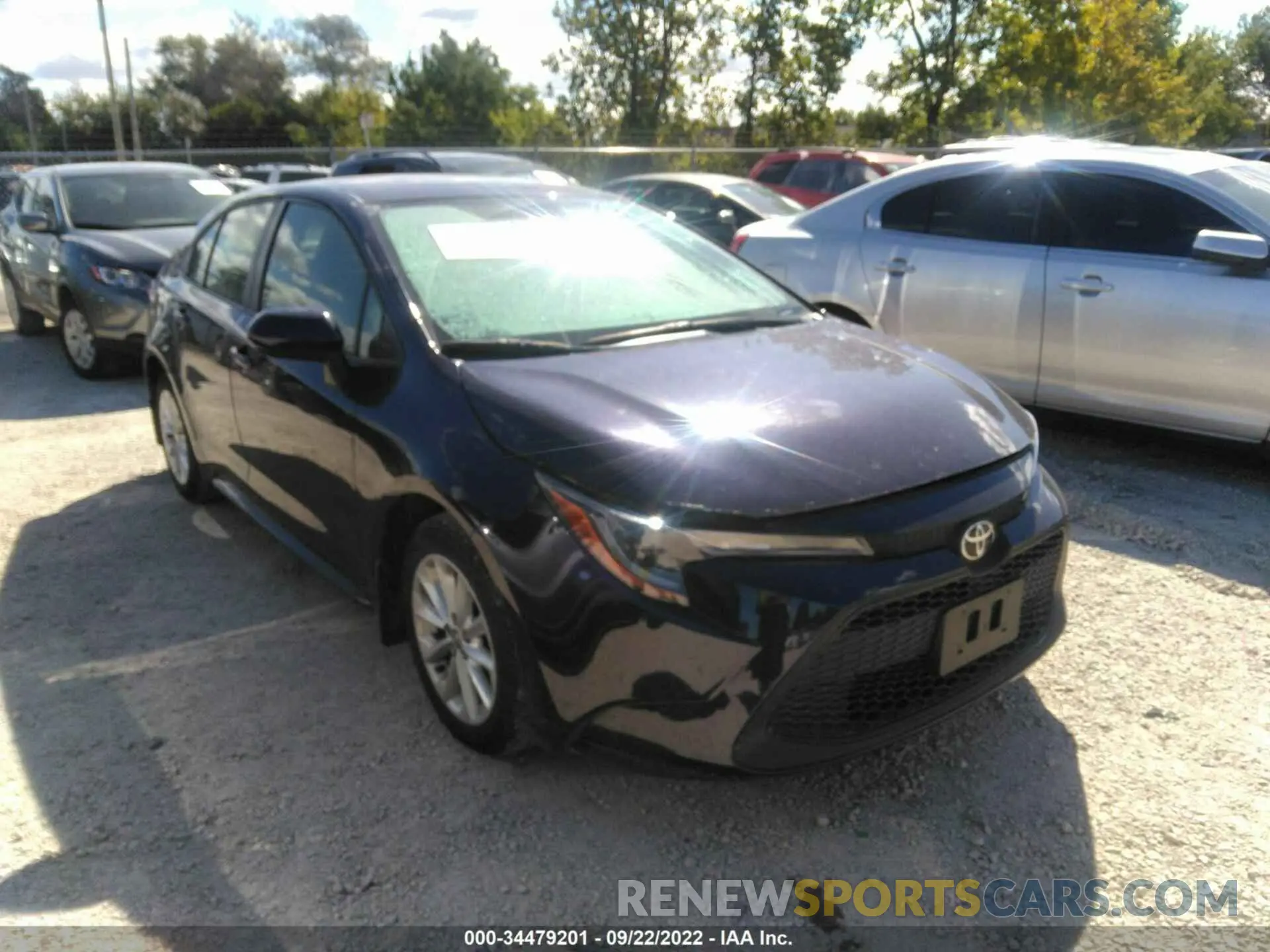 1 fotografías del automóvil dañado JTDVPMAE6MJ128777 TOYOTA COROLLA 2021