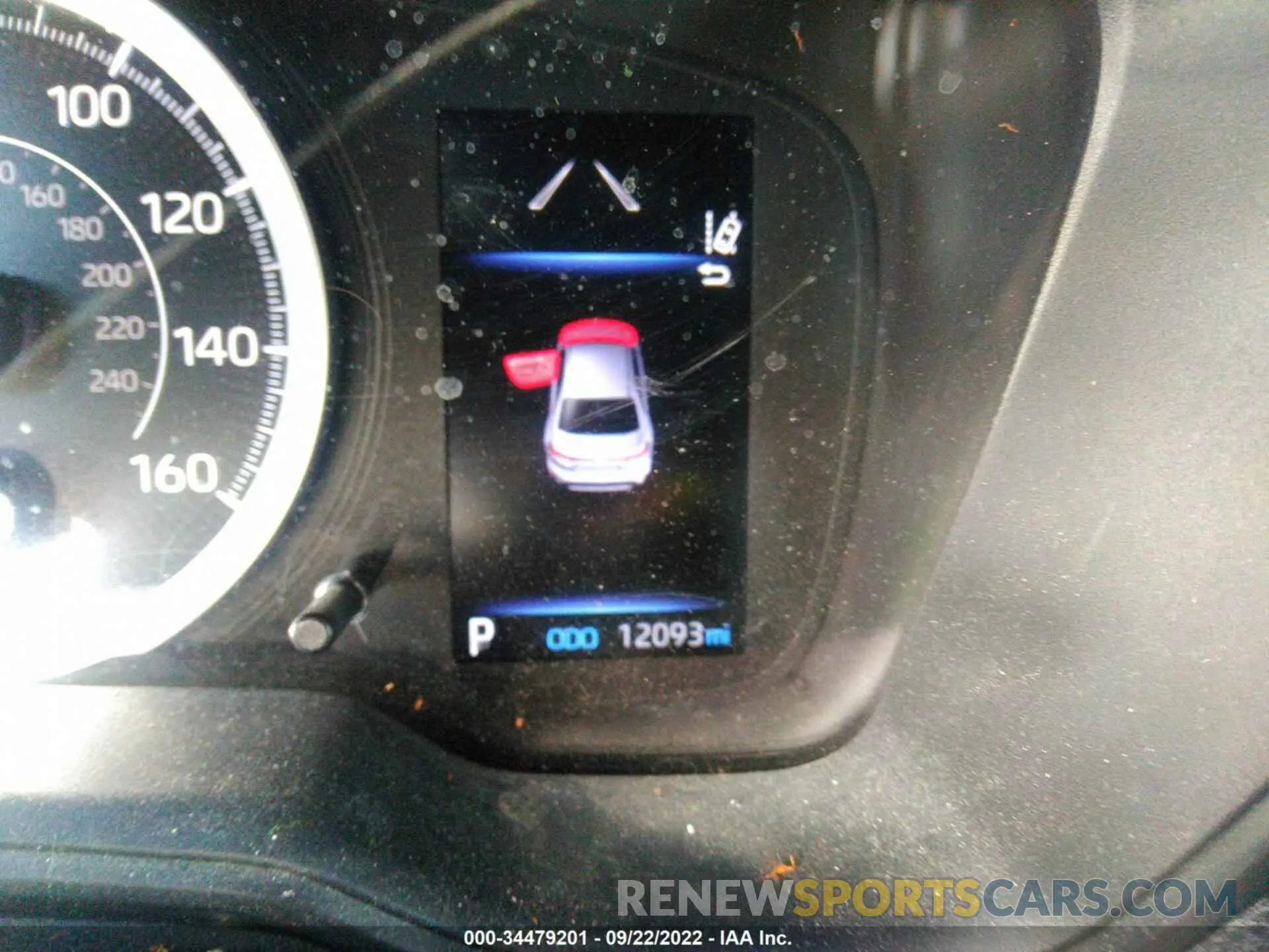 7 fotografías del automóvil dañado JTDVPMAE6MJ128777 TOYOTA COROLLA 2021