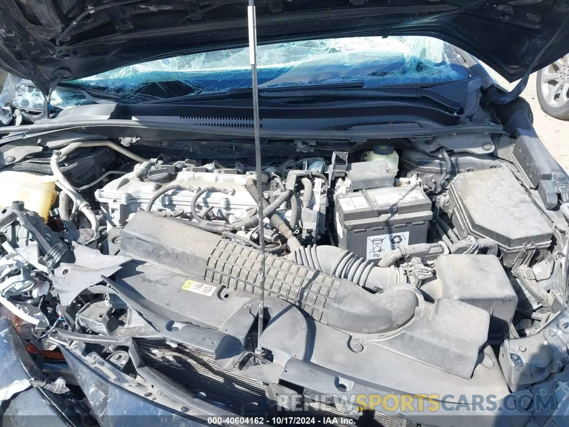 10 fotografías del automóvil dañado JTDVPMAE6MJ134398 TOYOTA COROLLA 2021