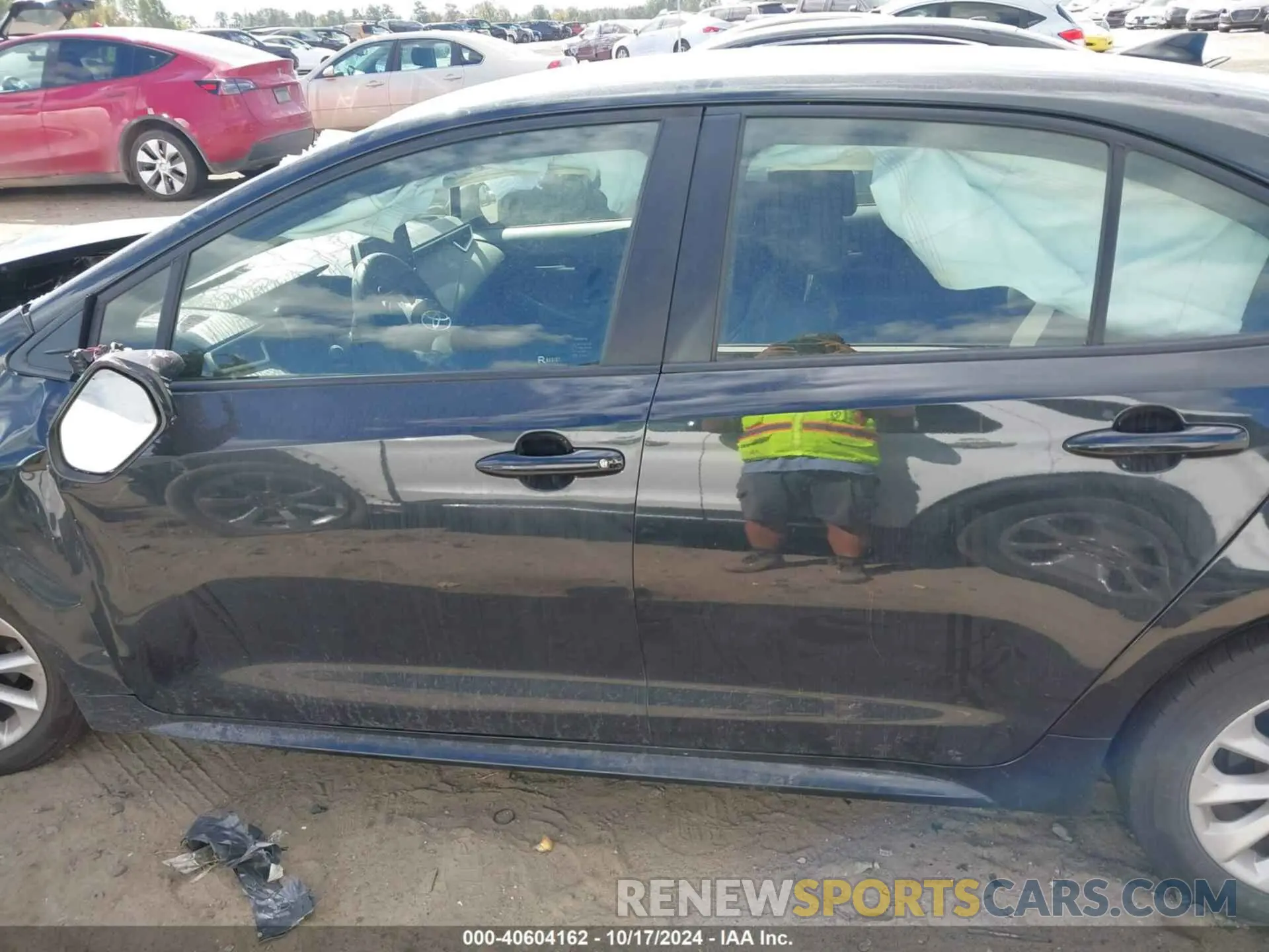 14 fotografías del automóvil dañado JTDVPMAE6MJ134398 TOYOTA COROLLA 2021