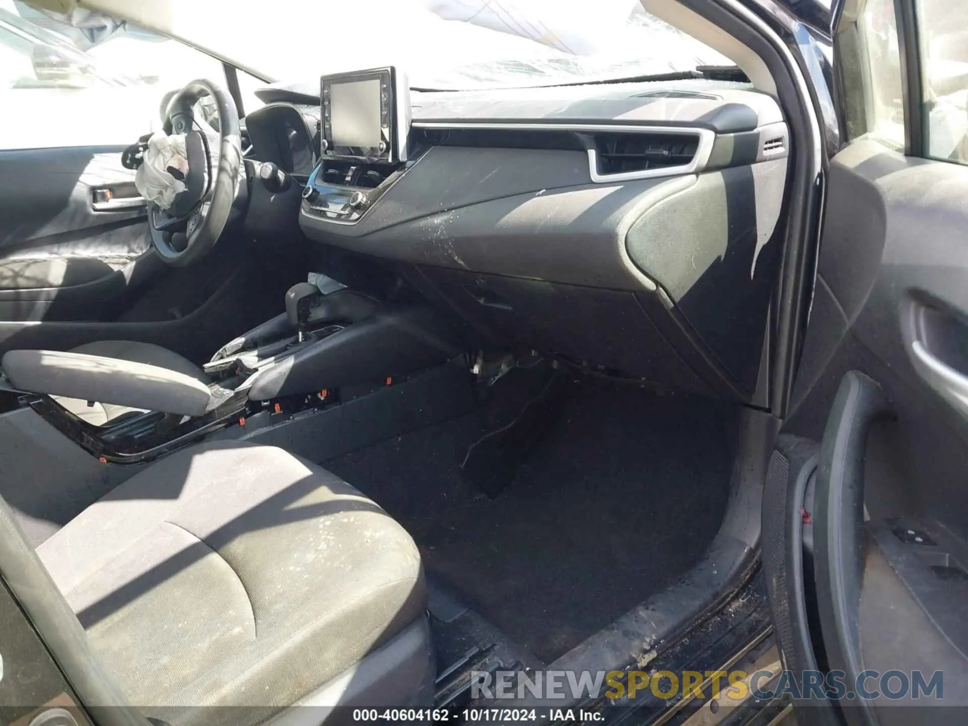 5 fotografías del automóvil dañado JTDVPMAE6MJ134398 TOYOTA COROLLA 2021