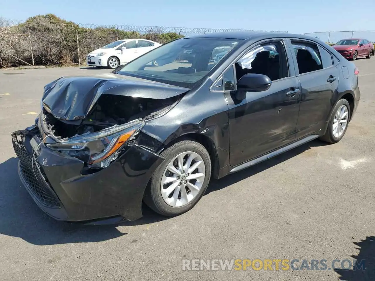 1 fotografías del automóvil dañado JTDVPMAE7MJ174067 TOYOTA COROLLA 2021