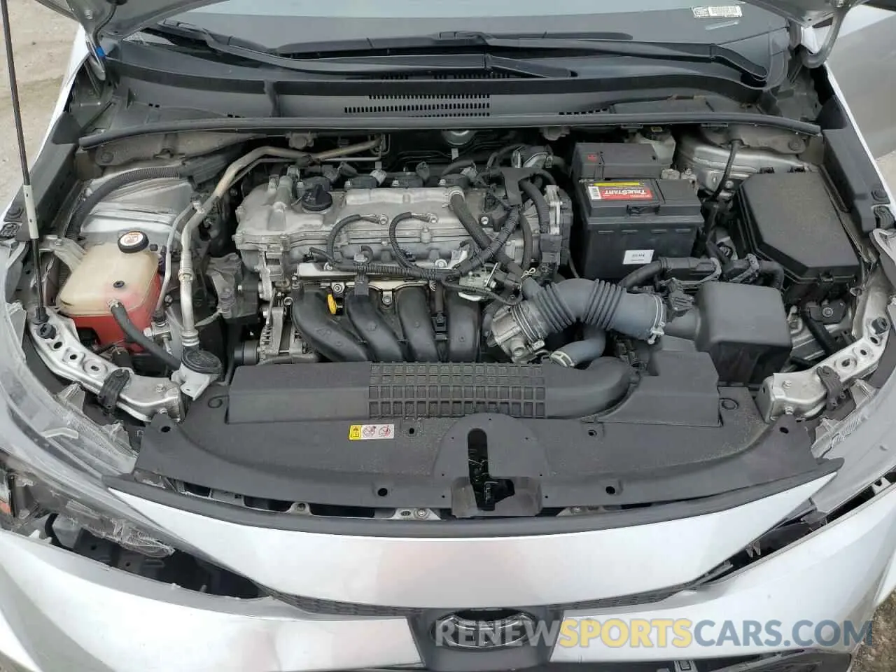 11 fotografías del automóvil dañado JTDVPMAE8MJ163322 TOYOTA COROLLA 2021
