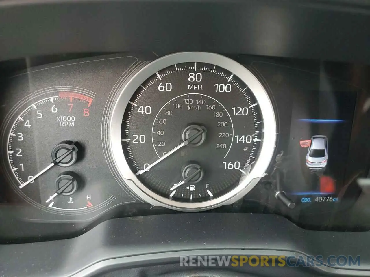 9 fotografías del automóvil dañado JTDVPMAE8MJ163322 TOYOTA COROLLA 2021