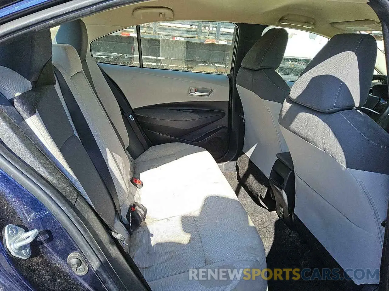 10 fotografías del automóvil dañado JTDVPMAE9MJ122648 TOYOTA COROLLA 2021