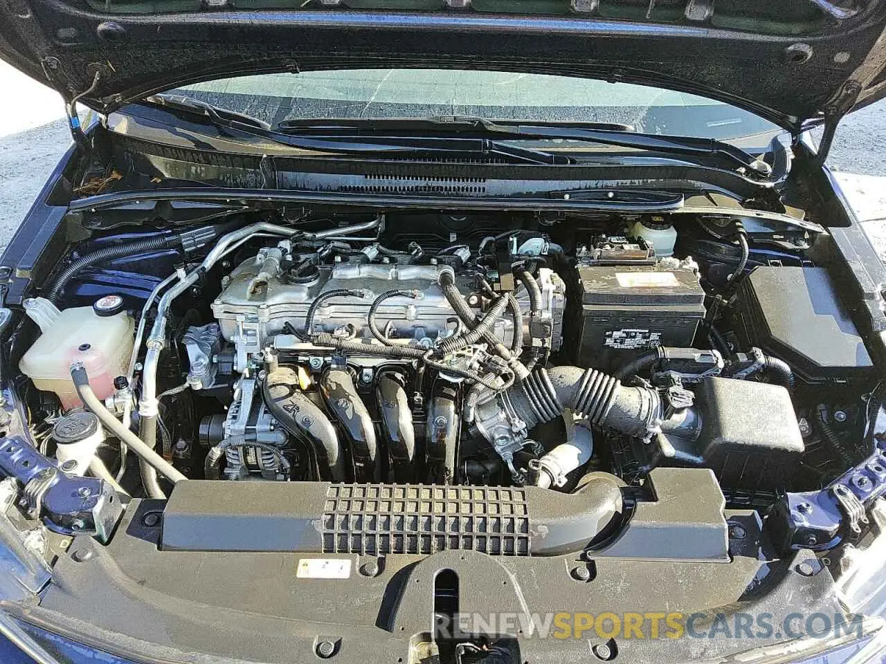 11 fotografías del automóvil dañado JTDVPMAE9MJ122648 TOYOTA COROLLA 2021
