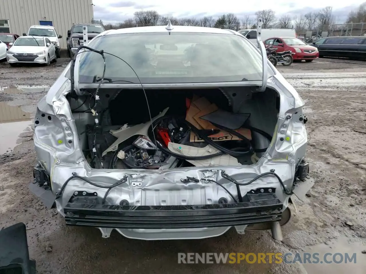 6 fotografías del automóvil dañado JTDVPMAEXMJ139703 TOYOTA COROLLA 2021