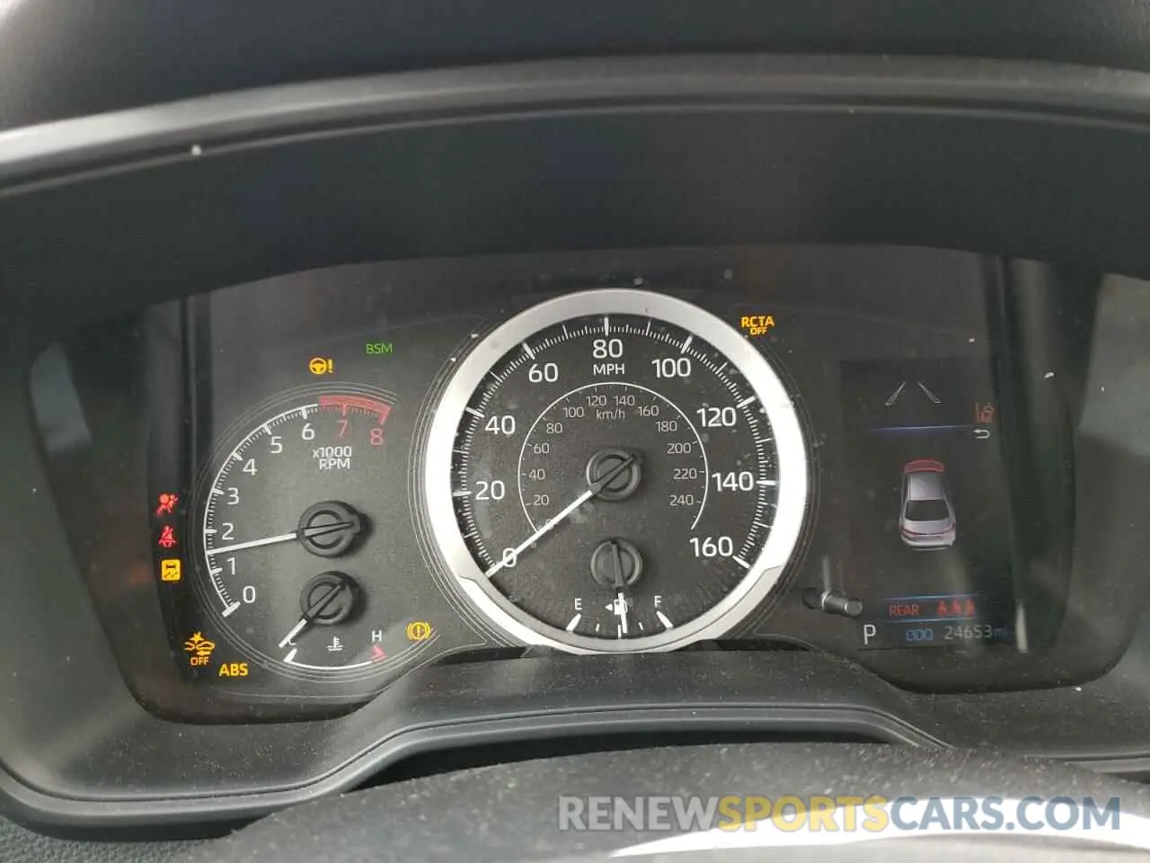 9 fotografías del automóvil dañado JTDVPMAEXMJ139703 TOYOTA COROLLA 2021