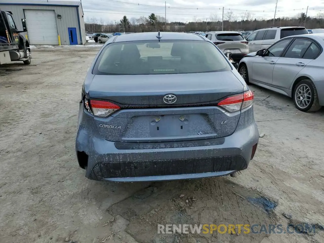 6 fotografías del automóvil dañado JTDVPMAEXMJ142424 TOYOTA COROLLA 2021