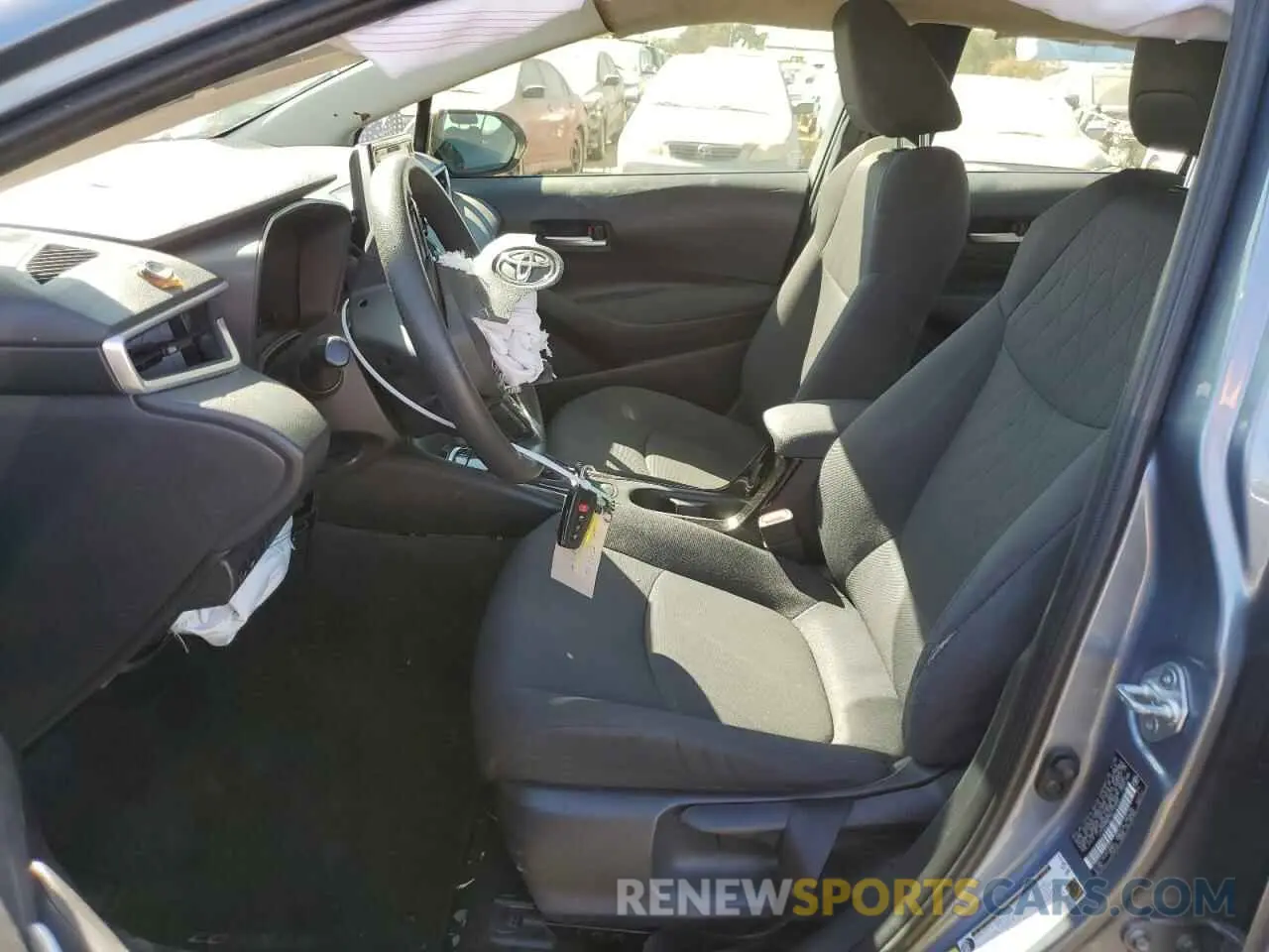 7 fotografías del automóvil dañado JTDVPMAEXMJ159983 TOYOTA COROLLA 2021