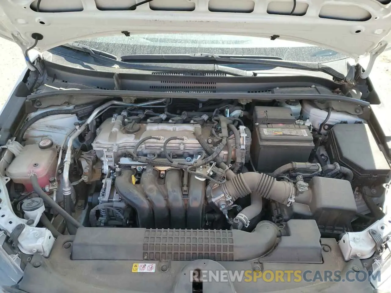 11 fotografías del automóvil dañado JTDVPMAEXMJ161202 TOYOTA COROLLA 2021
