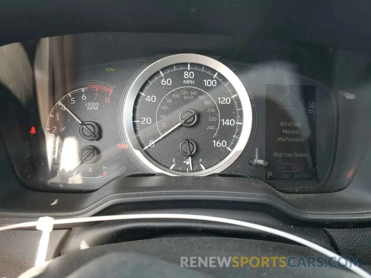 9 fotografías del automóvil dañado JTDVPMAEXMJ161202 TOYOTA COROLLA 2021