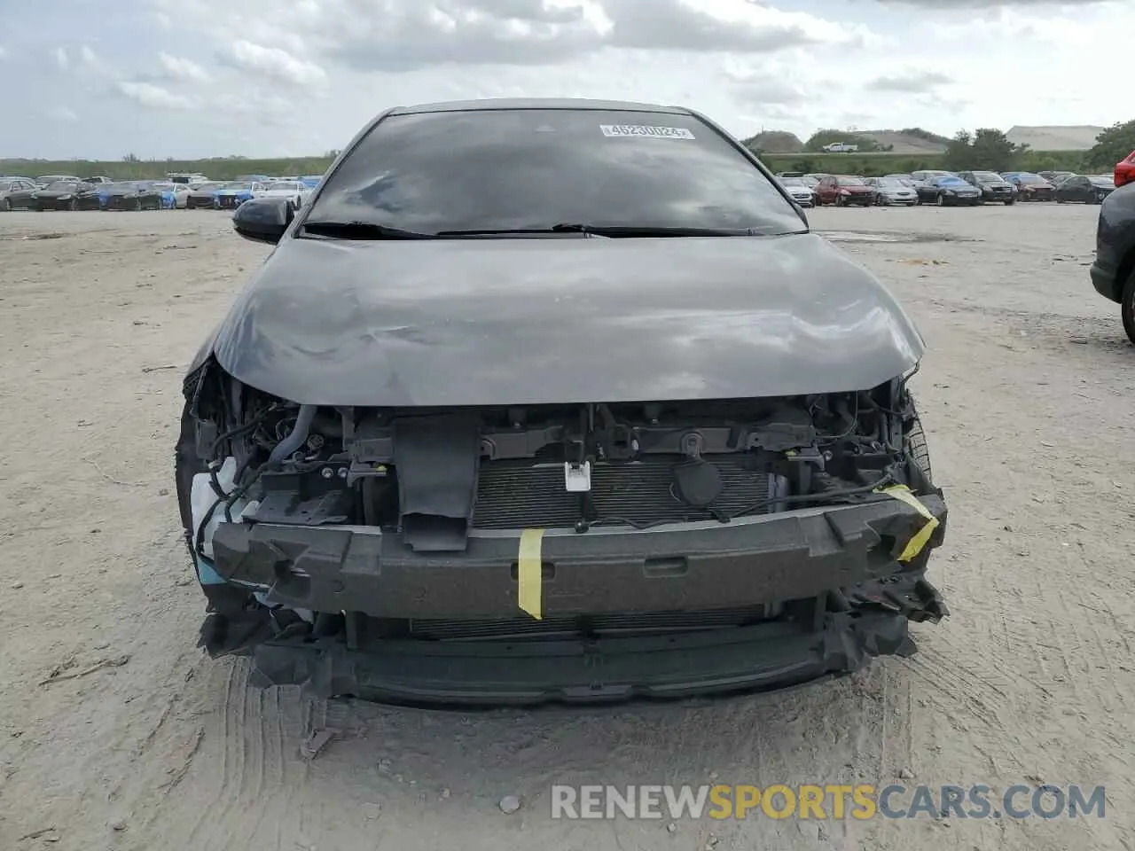 5 fotografías del automóvil dañado JTNA4MBE1M3107261 TOYOTA COROLLA 2021