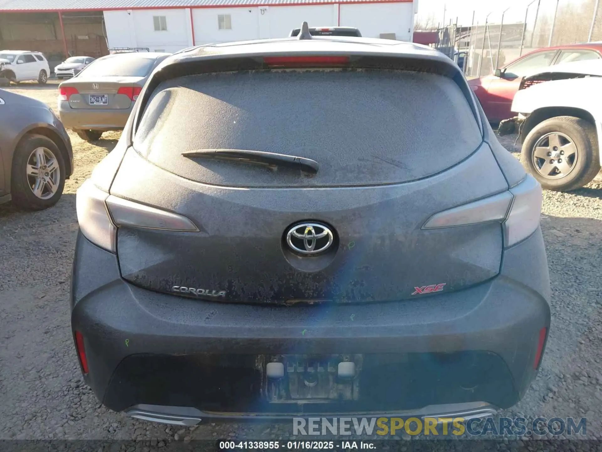 17 fotografías del automóvil dañado JTNA4MBE2M3140995 TOYOTA COROLLA 2021