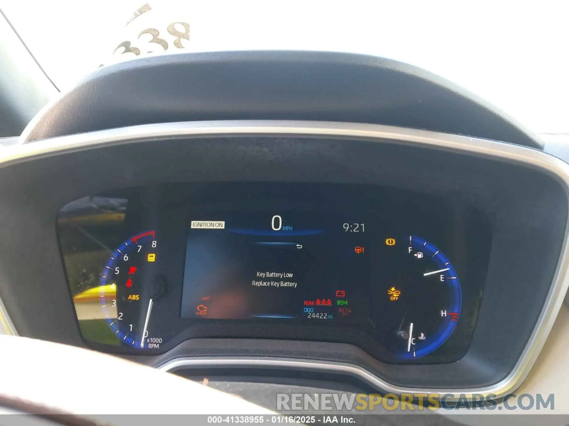 7 fotografías del automóvil dañado JTNA4MBE2M3140995 TOYOTA COROLLA 2021