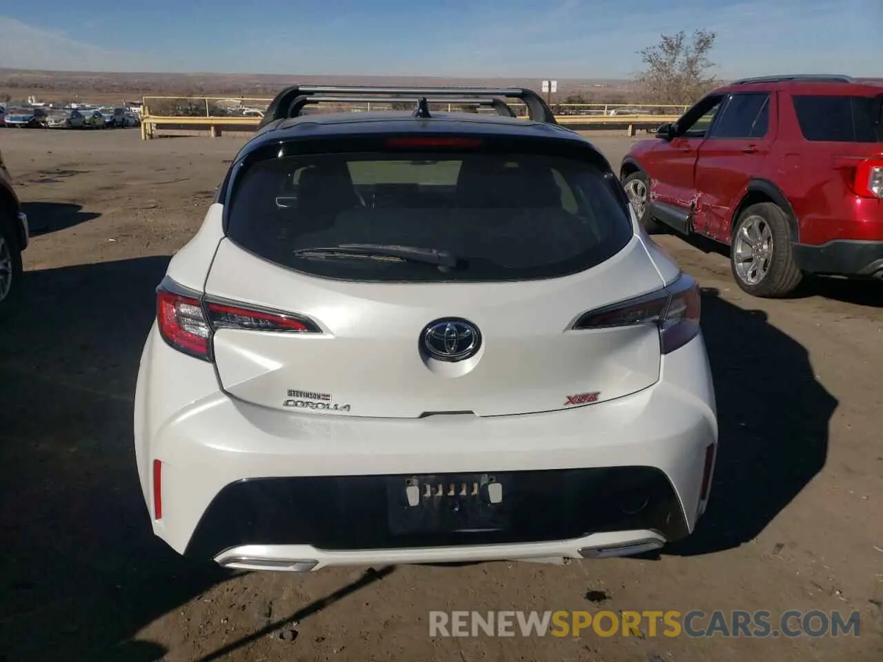 6 fotografías del automóvil dañado JTNA4MBE3M3118326 TOYOTA COROLLA 2021