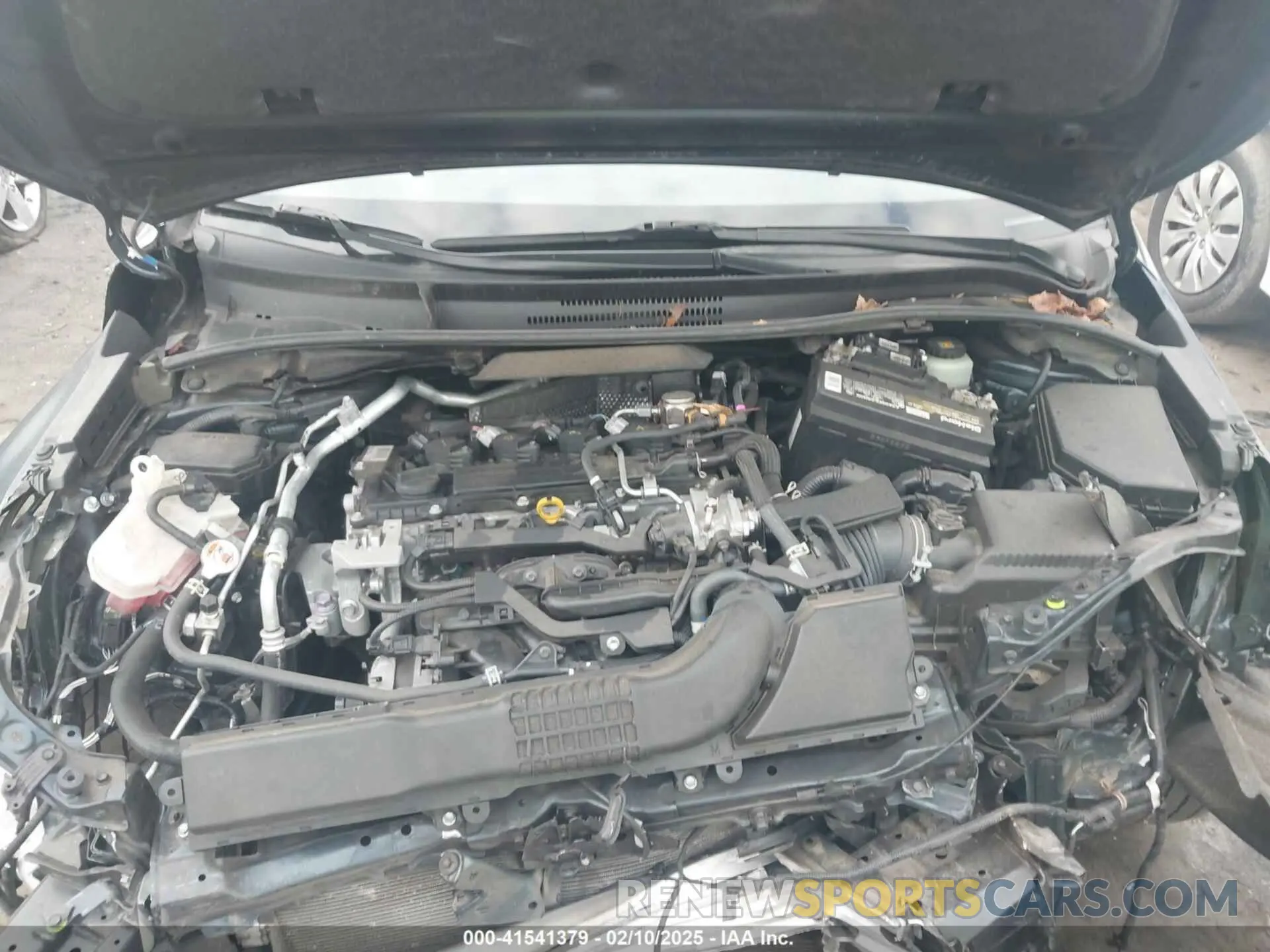 10 fotografías del automóvil dañado JTNA4MBE5M3106405 TOYOTA COROLLA 2021