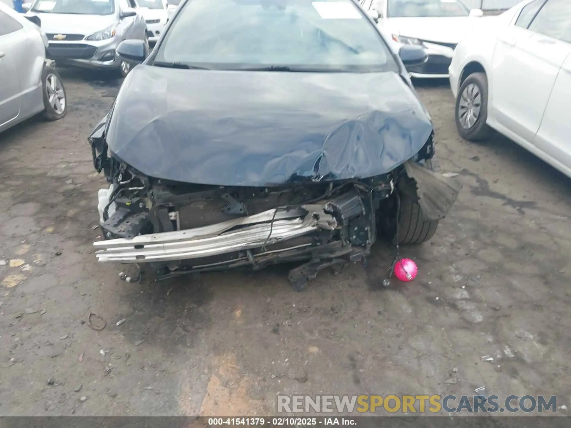 6 fotografías del automóvil dañado JTNA4MBE5M3106405 TOYOTA COROLLA 2021
