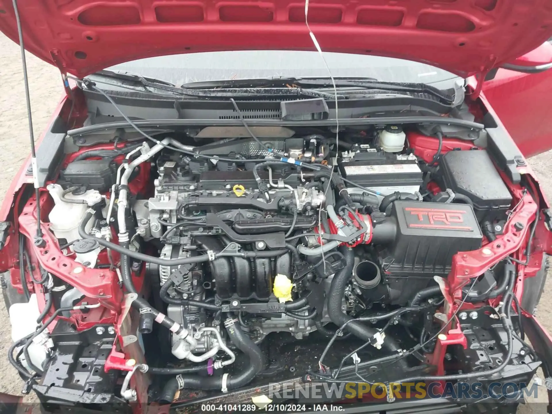 10 fotografías del automóvil dañado JTNA4MBE7M3130897 TOYOTA COROLLA 2021