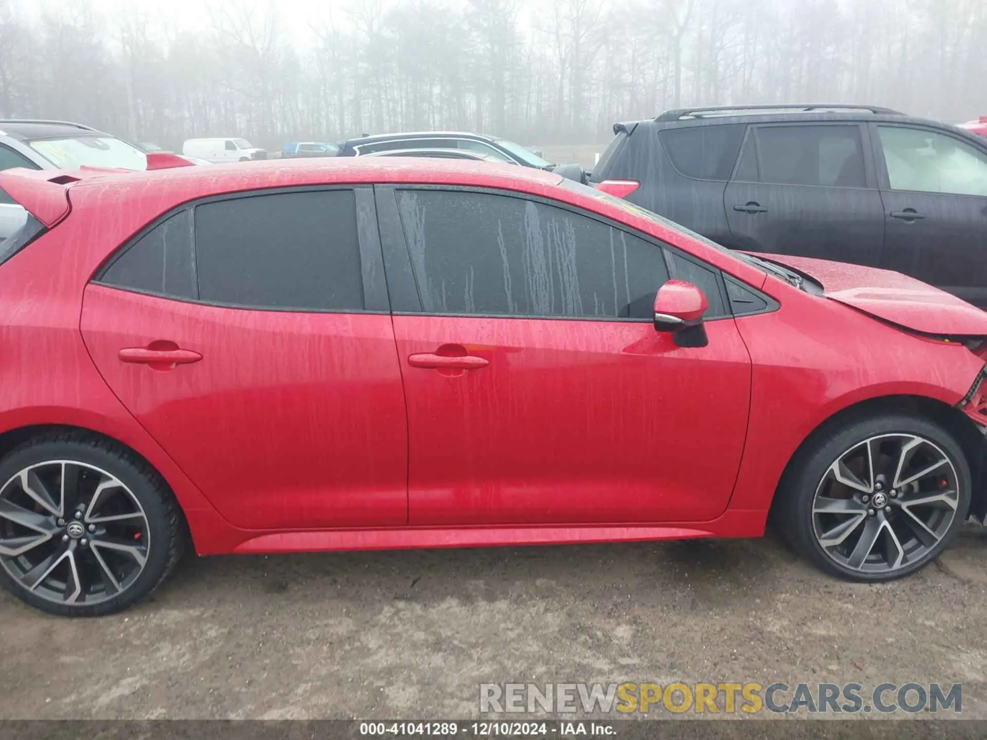13 fotografías del automóvil dañado JTNA4MBE7M3130897 TOYOTA COROLLA 2021