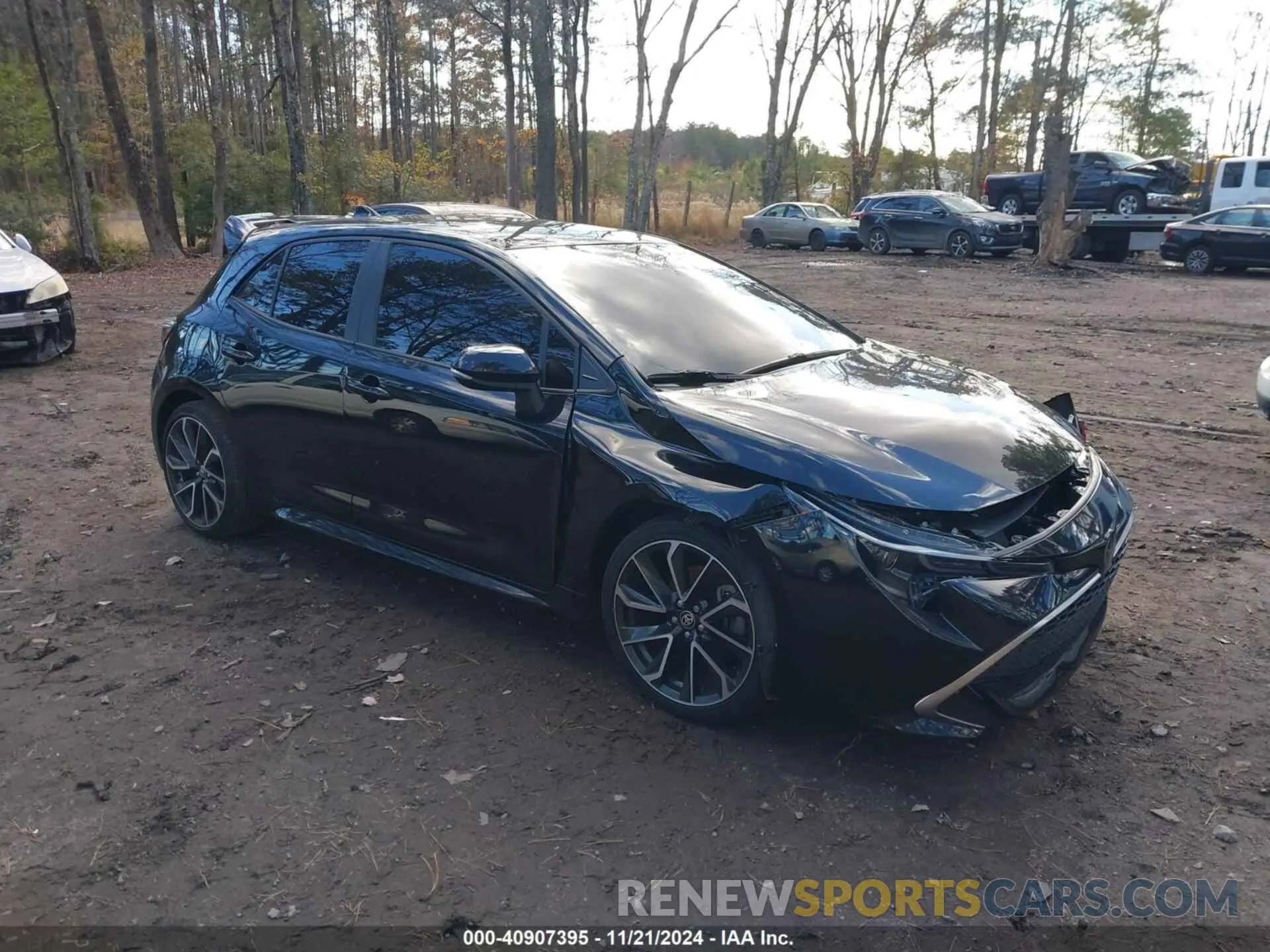 1 fotografías del automóvil dañado JTNA4MBE8M3115700 TOYOTA COROLLA 2021