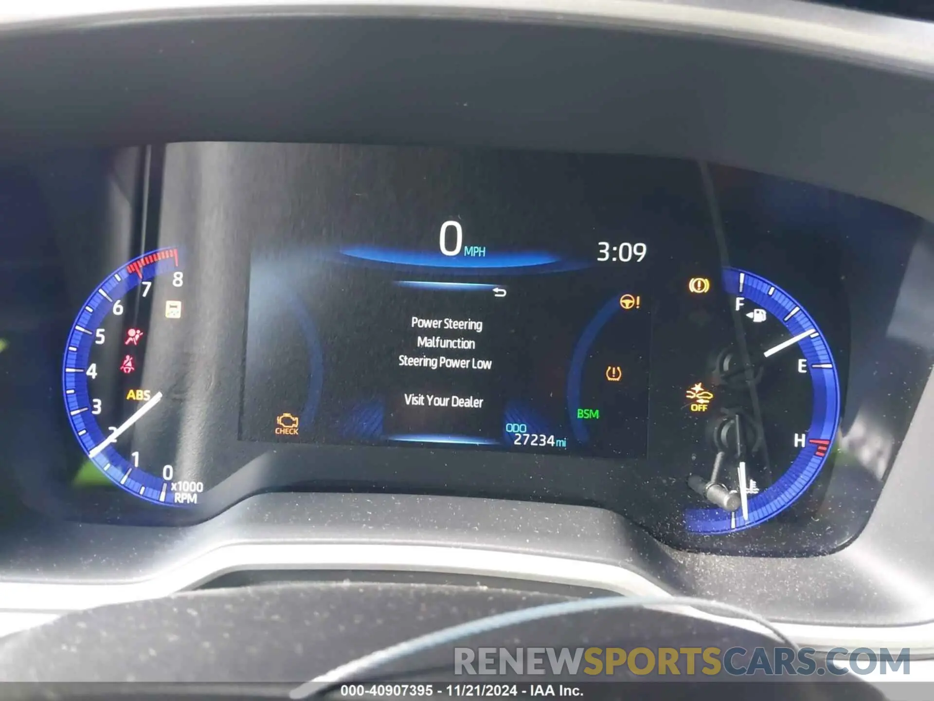7 fotografías del automóvil dañado JTNA4MBE8M3115700 TOYOTA COROLLA 2021