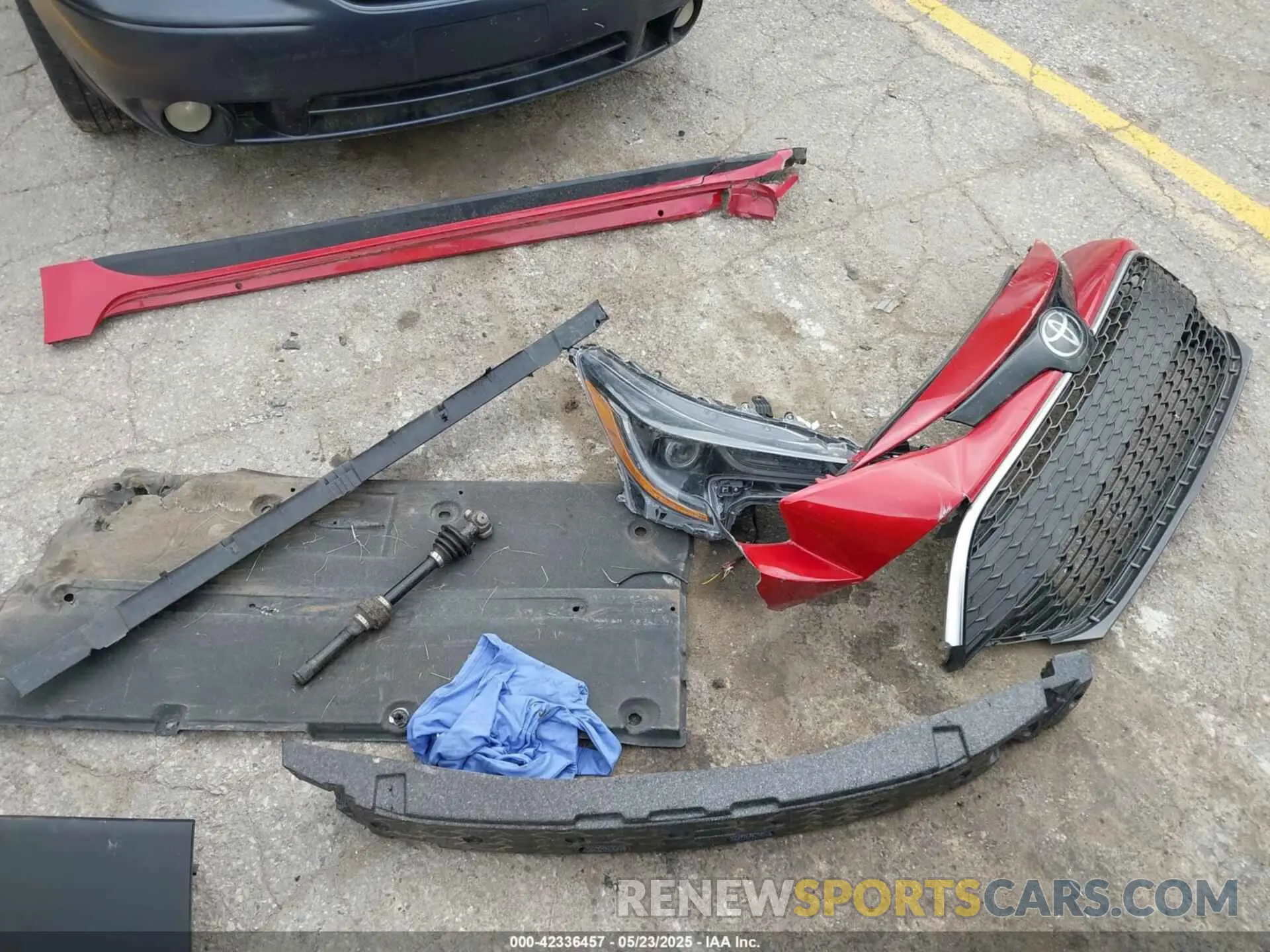 12 fotografías del automóvil dañado JTNA4MBE9M3140914 TOYOTA COROLLA 2021