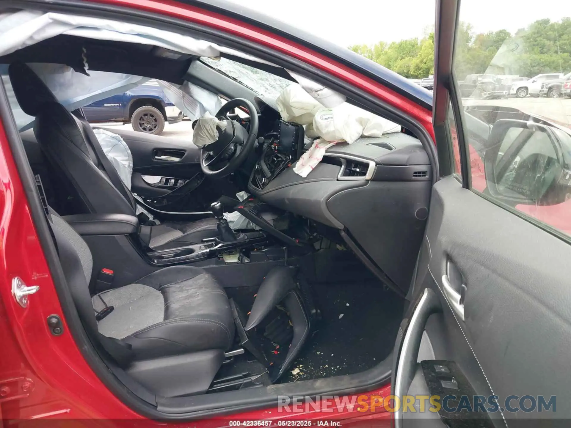 5 fotografías del automóvil dañado JTNA4MBE9M3140914 TOYOTA COROLLA 2021