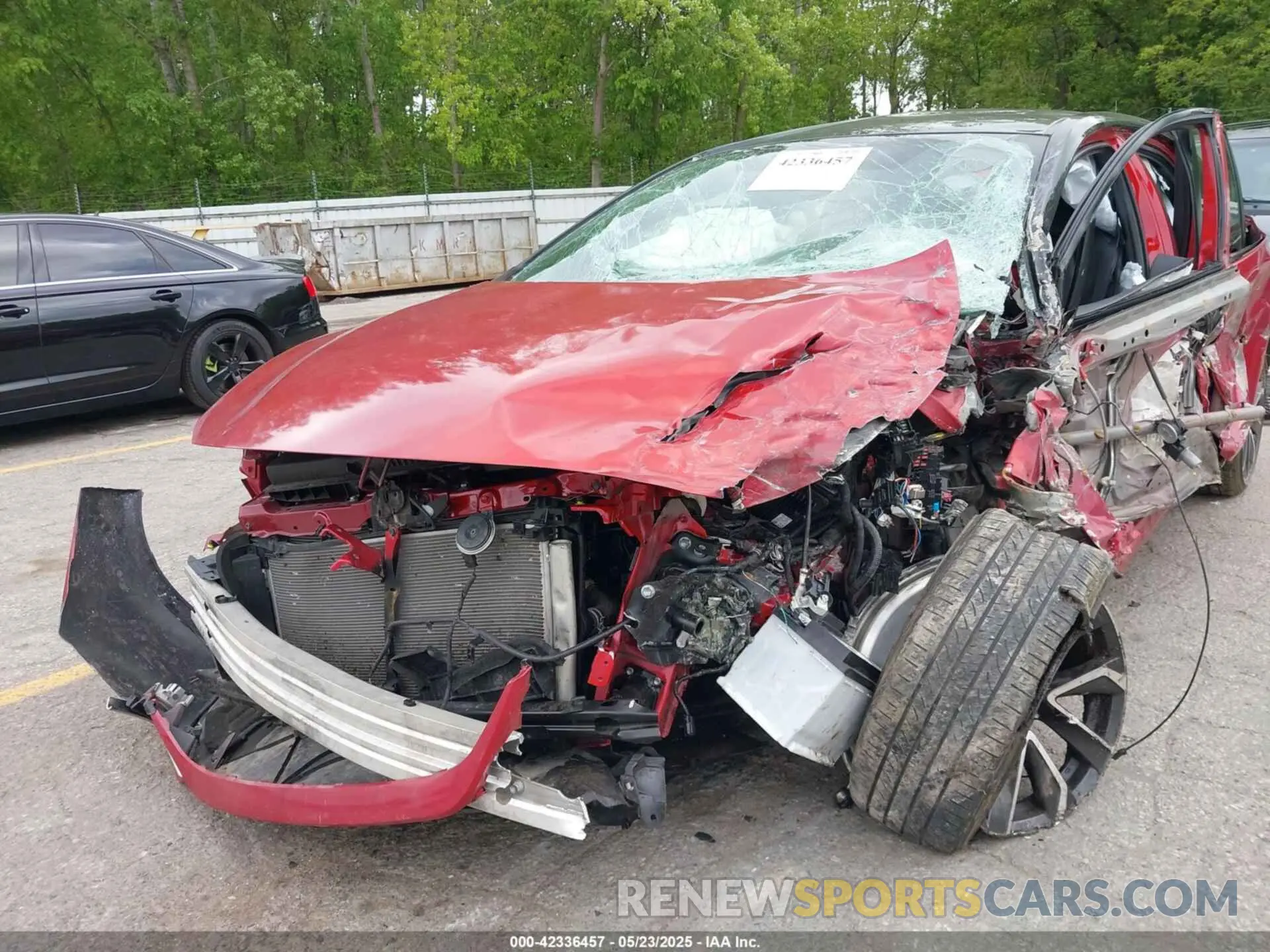 6 fotografías del automóvil dañado JTNA4MBE9M3140914 TOYOTA COROLLA 2021