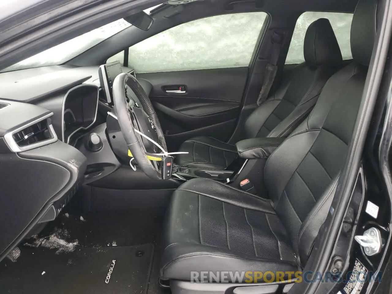7 fotografías del automóvil dañado JTNB4MBE3M3110683 TOYOTA COROLLA 2021