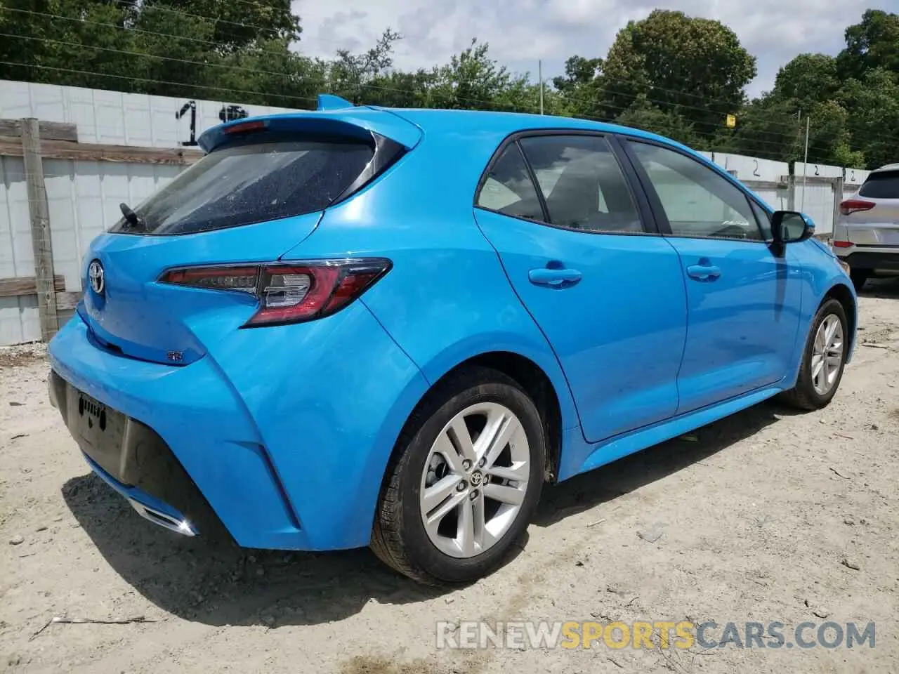 4 fotografías del automóvil dañado JTNB4MBE3M3125930 TOYOTA COROLLA 2021