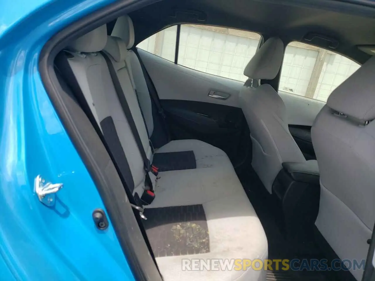 6 fotografías del automóvil dañado JTNB4MBE3M3125930 TOYOTA COROLLA 2021
