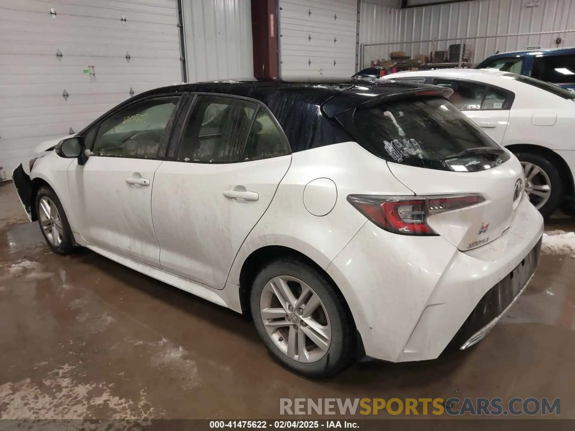 3 fotografías del automóvil dañado JTNB4MBE4M3108375 TOYOTA COROLLA 2021