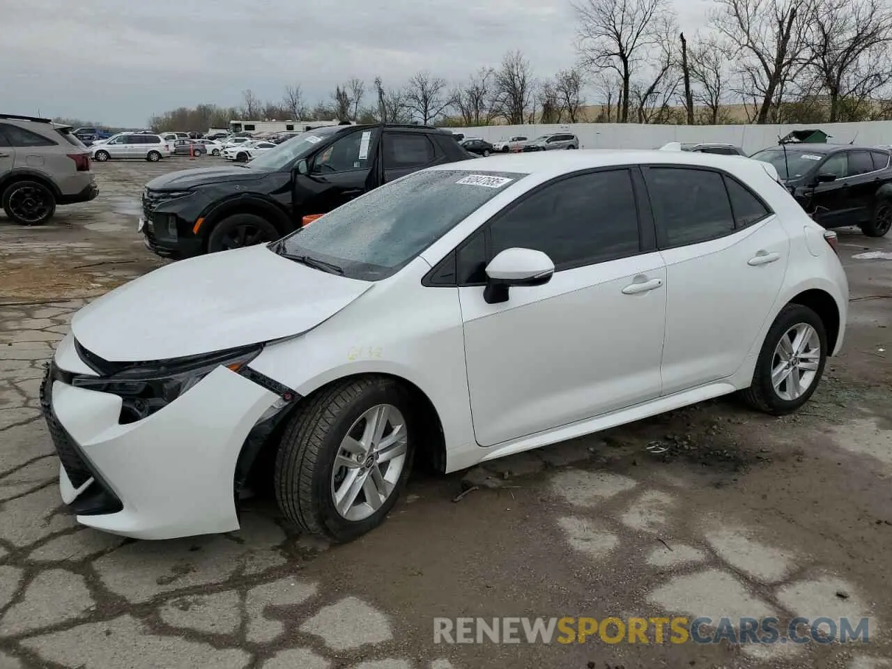 1 fotografías del automóvil dañado JTNB4MBE6M3110743 TOYOTA COROLLA 2021