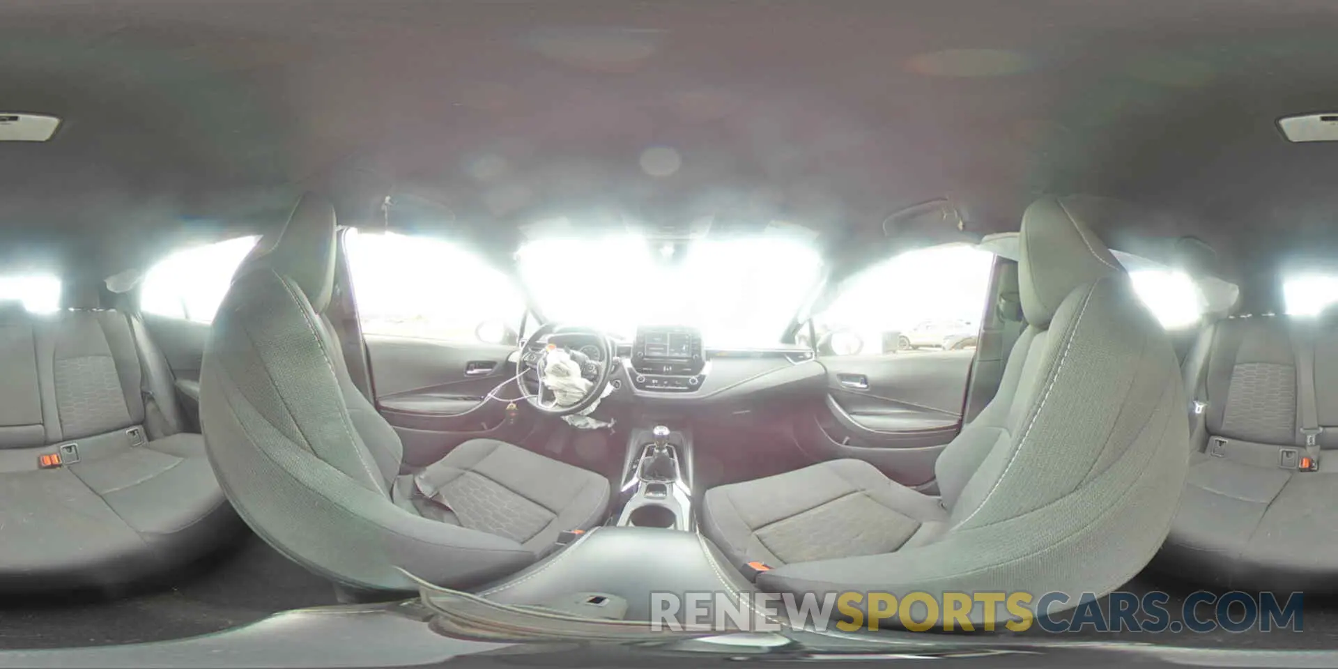 12 fotografías del automóvil dañado JTNB4MBE6M3110743 TOYOTA COROLLA 2021