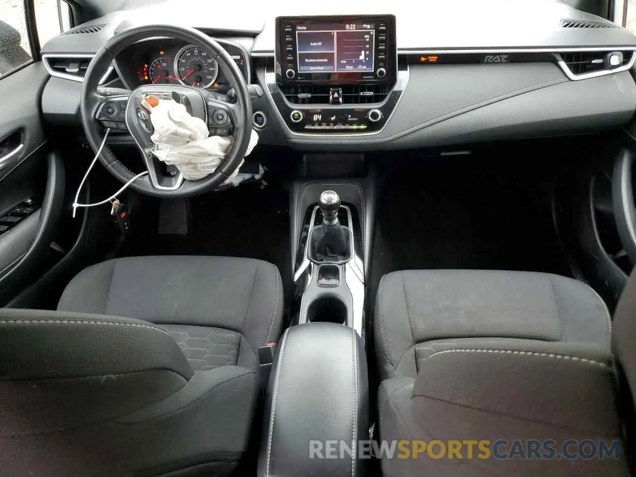 8 fotografías del automóvil dañado JTNB4MBE6M3110743 TOYOTA COROLLA 2021