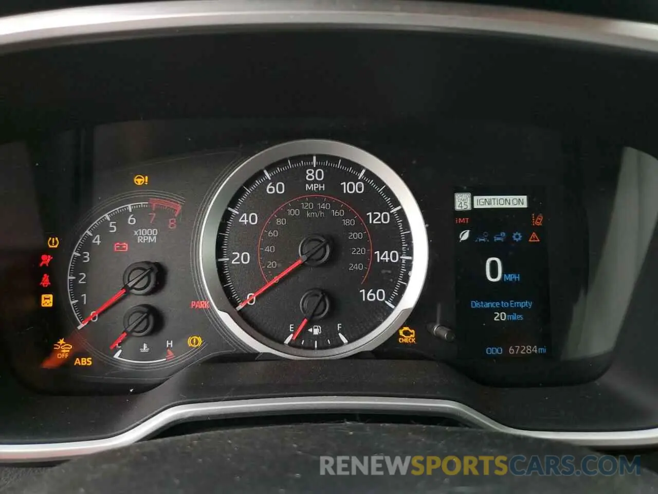 9 fotografías del automóvil dañado JTNB4MBE6M3110743 TOYOTA COROLLA 2021