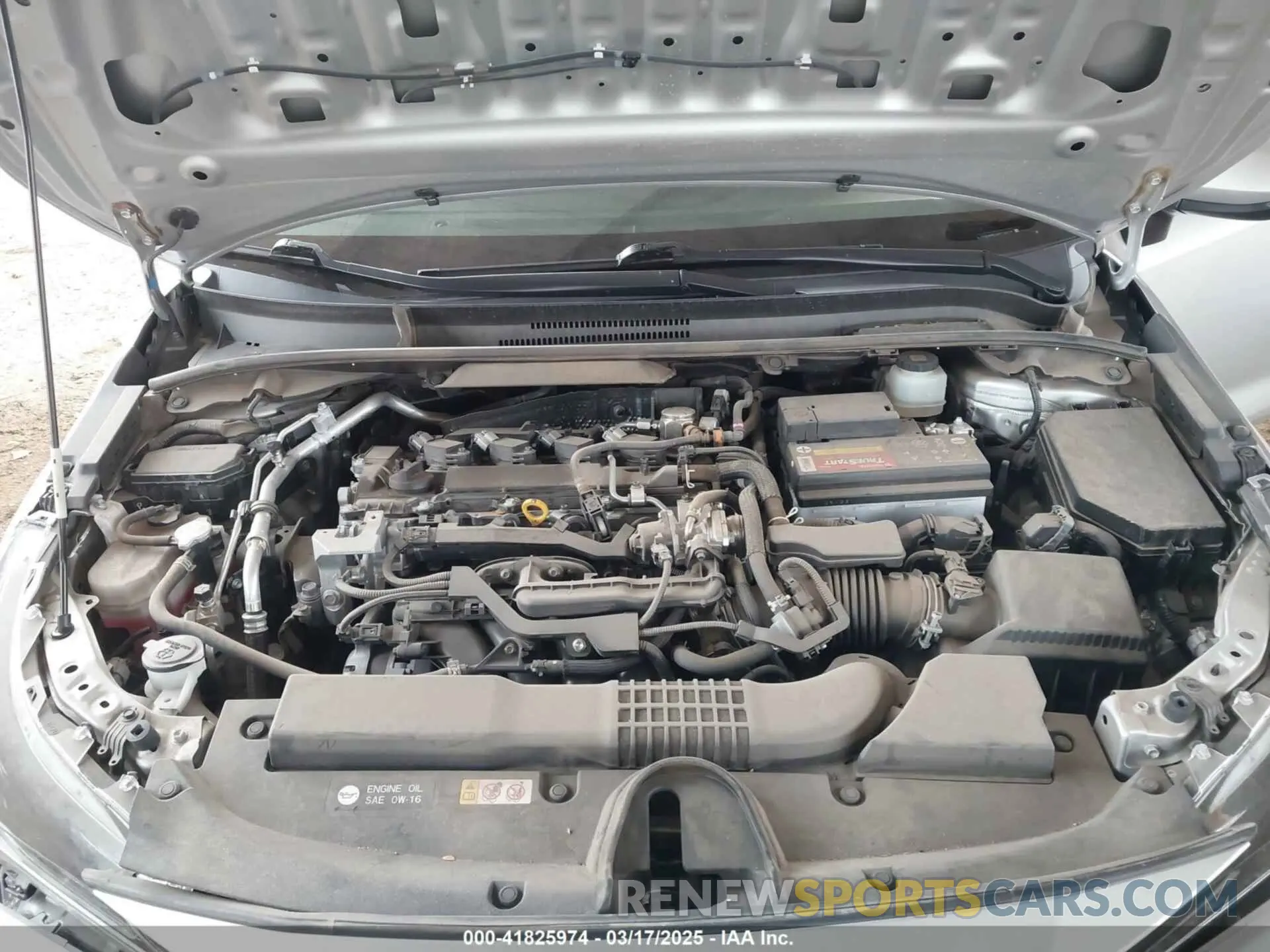 10 fotografías del automóvil dañado JTNB4MBE6M3126568 TOYOTA COROLLA 2021
