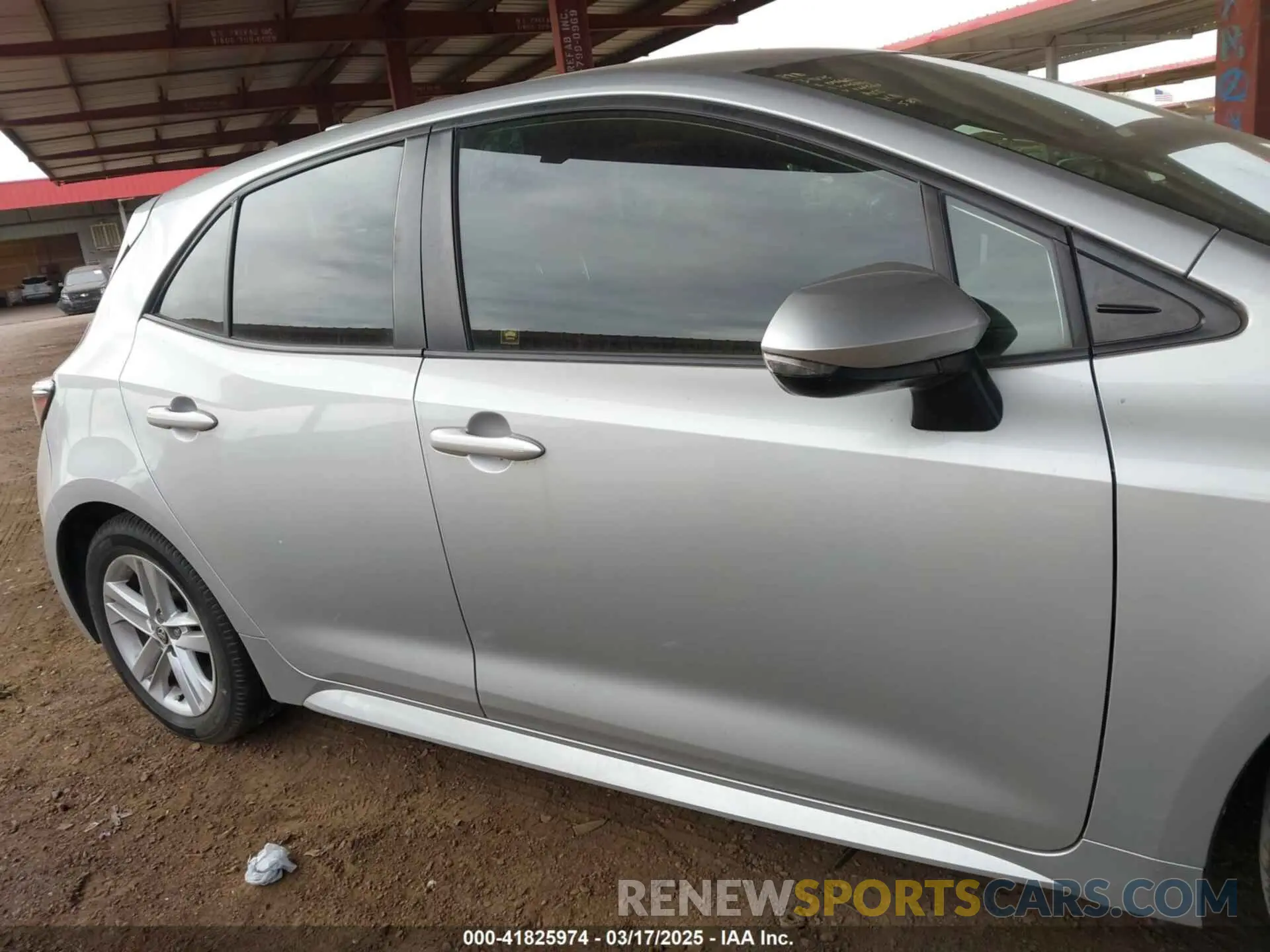 13 fotografías del automóvil dañado JTNB4MBE6M3126568 TOYOTA COROLLA 2021
