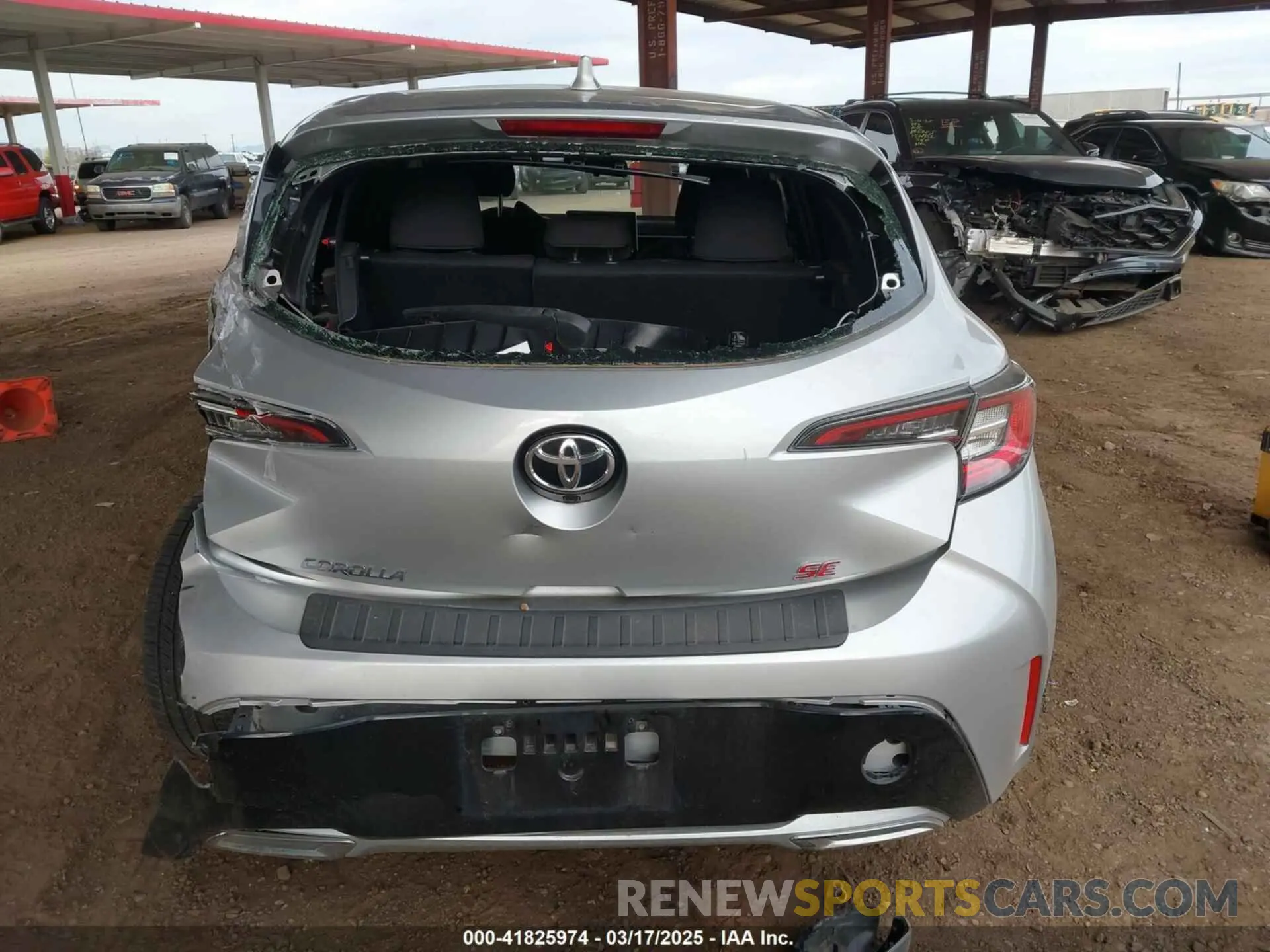 16 fotografías del automóvil dañado JTNB4MBE6M3126568 TOYOTA COROLLA 2021