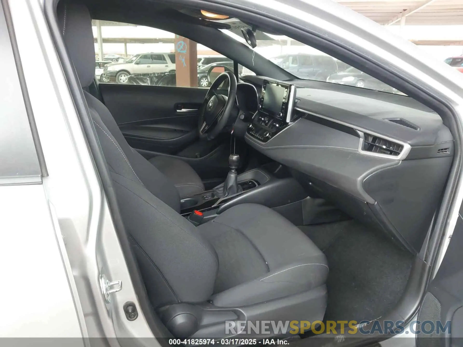 5 fotografías del automóvil dañado JTNB4MBE6M3126568 TOYOTA COROLLA 2021