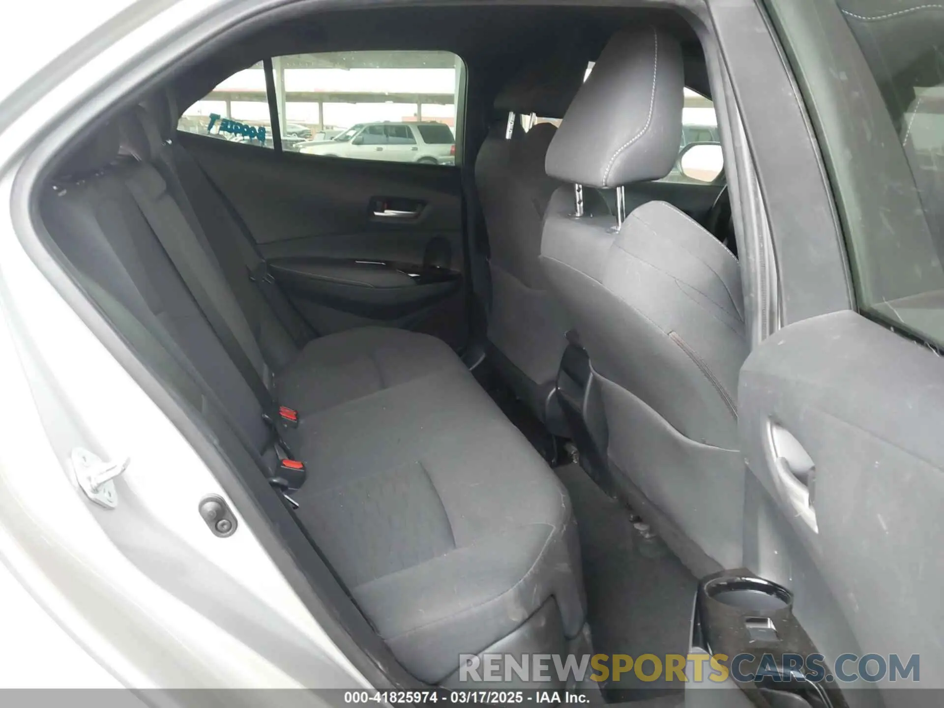 8 fotografías del automóvil dañado JTNB4MBE6M3126568 TOYOTA COROLLA 2021