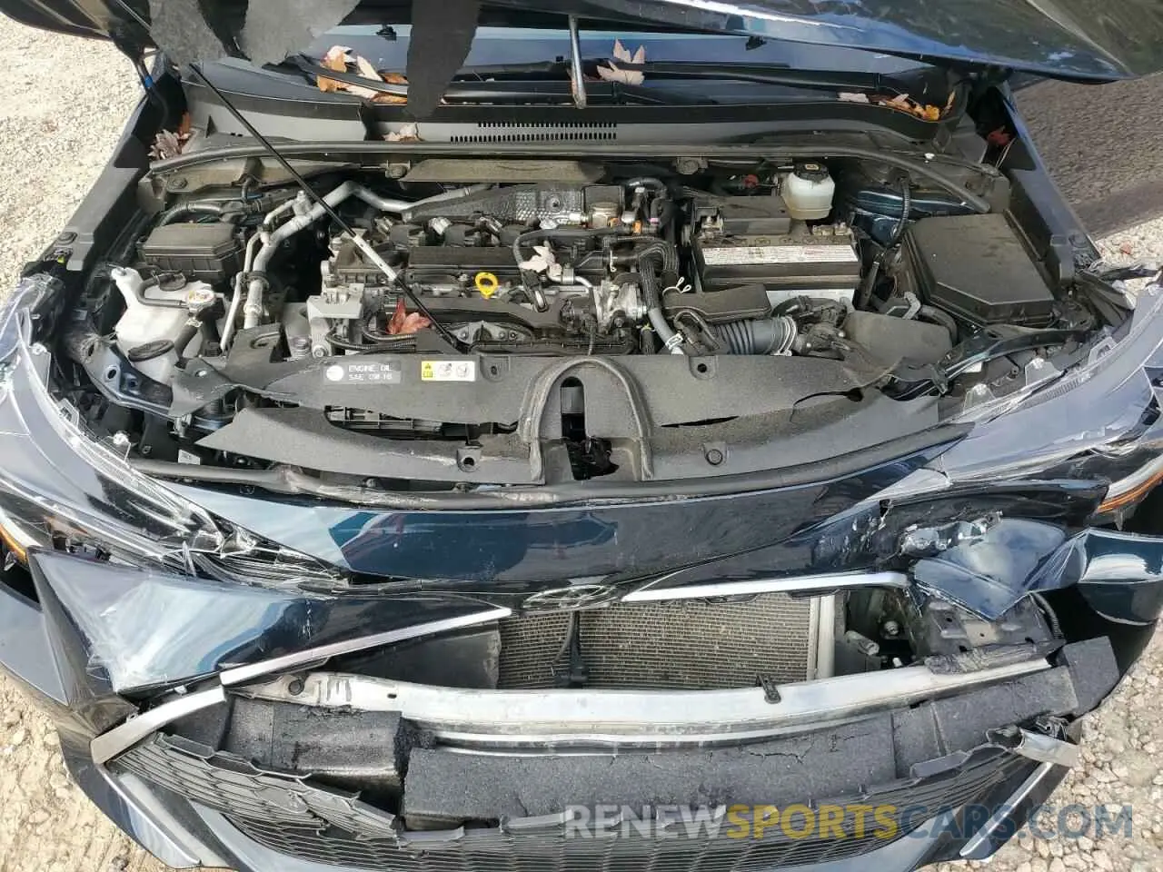 11 fotografías del automóvil dañado JTNC4MBE0M3113920 TOYOTA COROLLA 2021