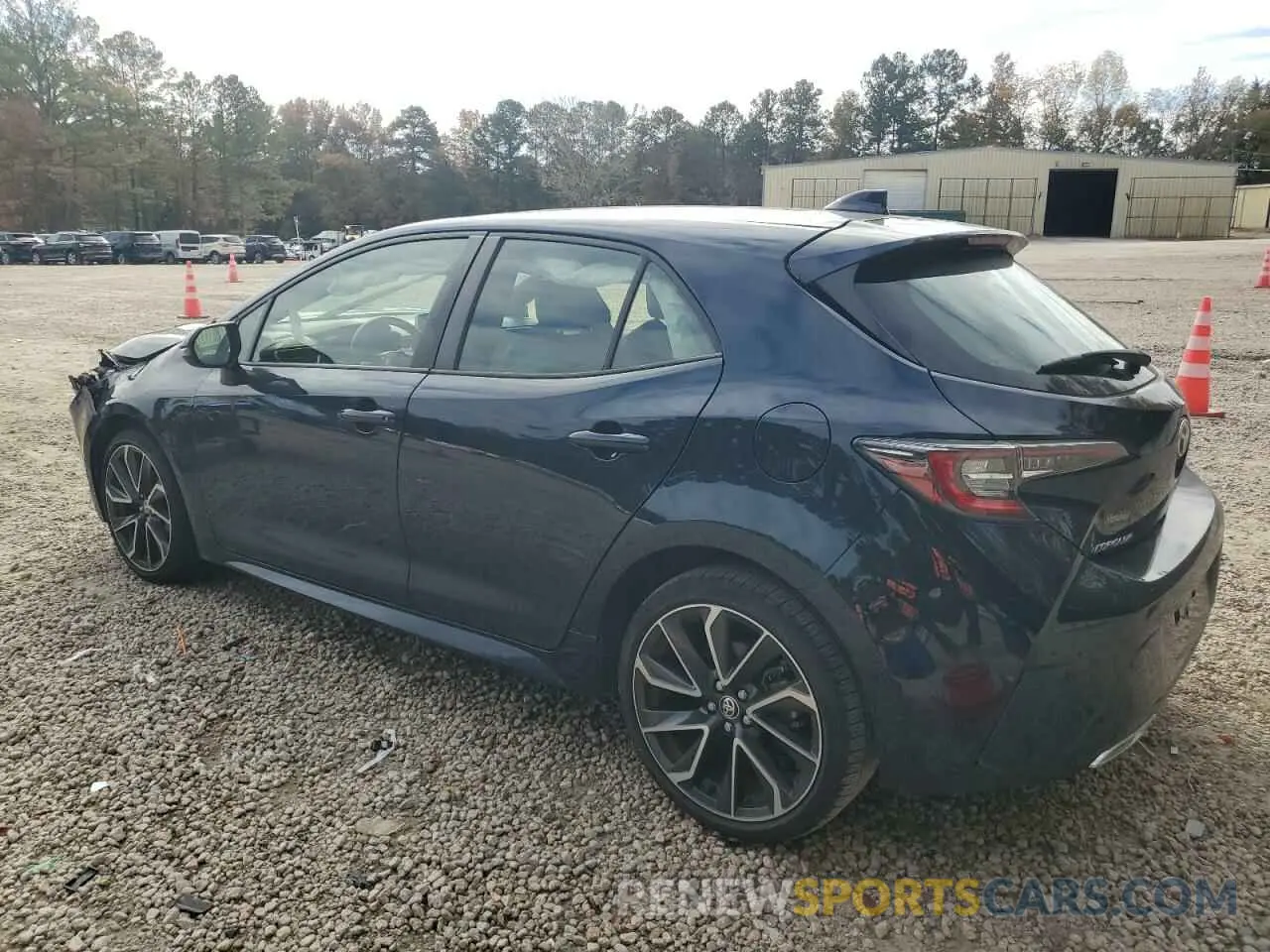 2 fotografías del automóvil dañado JTNC4MBE0M3113920 TOYOTA COROLLA 2021