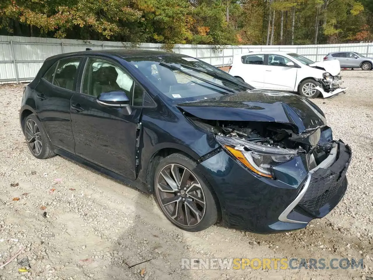 4 fotografías del automóvil dañado JTNC4MBE0M3113920 TOYOTA COROLLA 2021