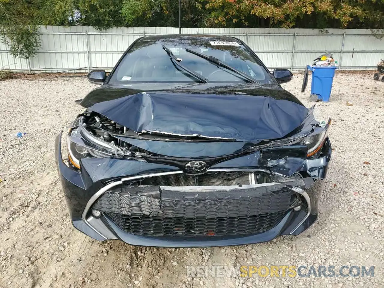 5 fotografías del automóvil dañado JTNC4MBE0M3113920 TOYOTA COROLLA 2021