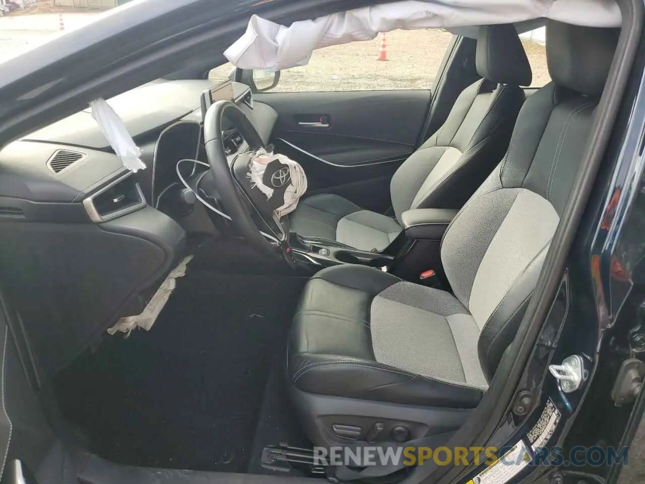 7 fotografías del automóvil dañado JTNC4MBE0M3113920 TOYOTA COROLLA 2021