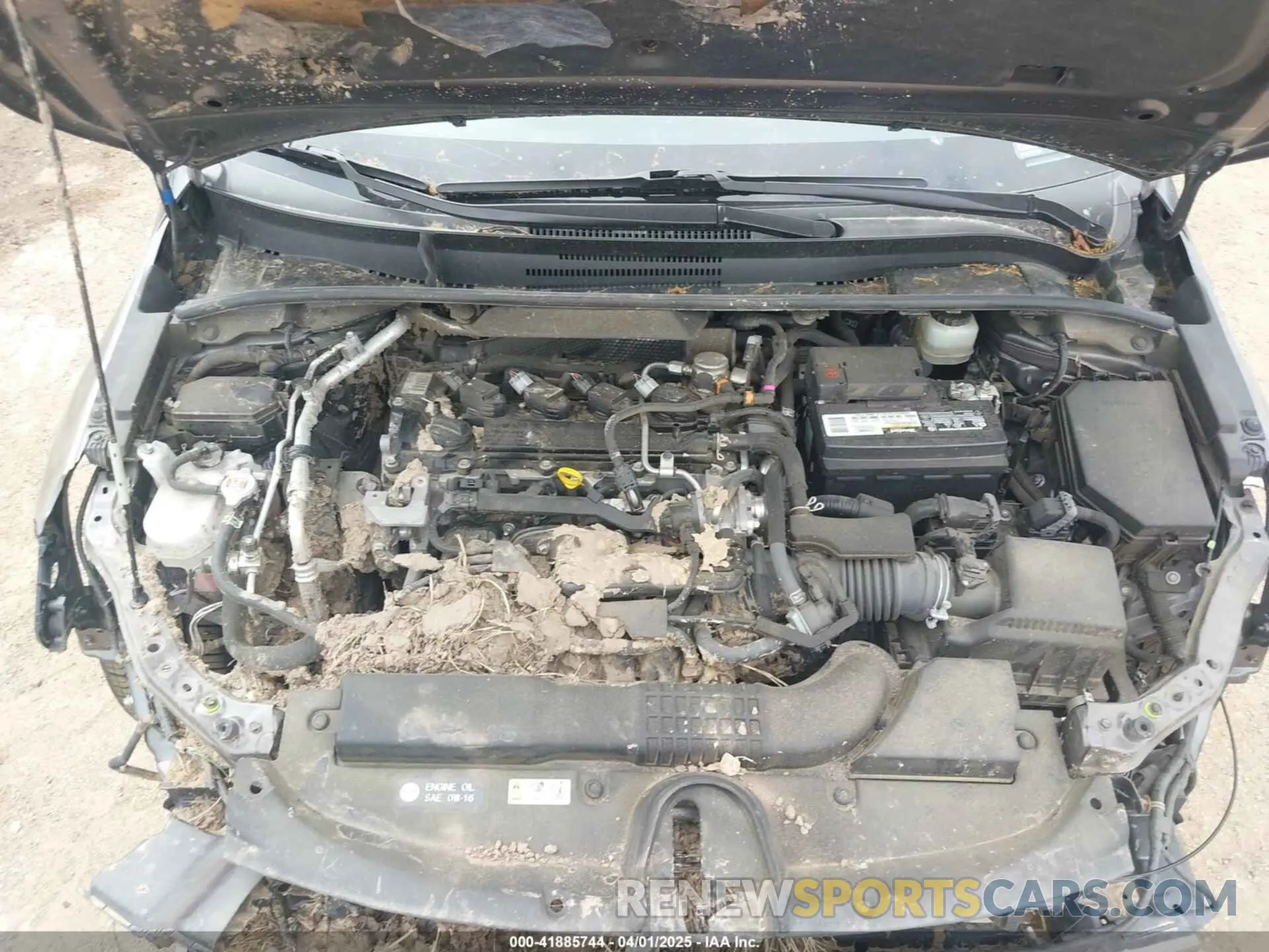 10 fotografías del automóvil dañado JTNC4MBE0M3117174 TOYOTA COROLLA 2021